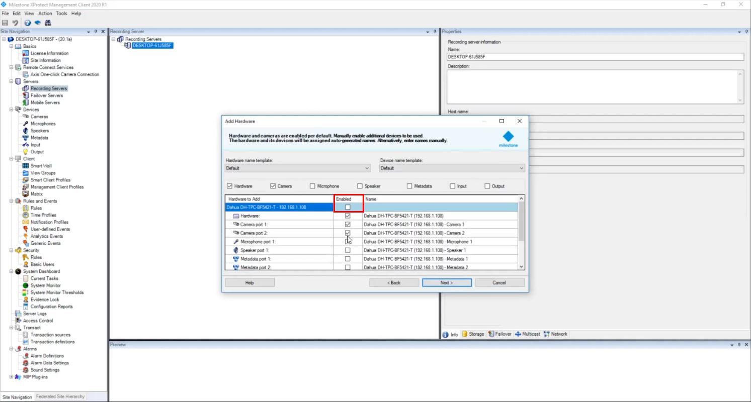 Temperature Monitoring - Milestone - Configure Milestone - 7.jpg
