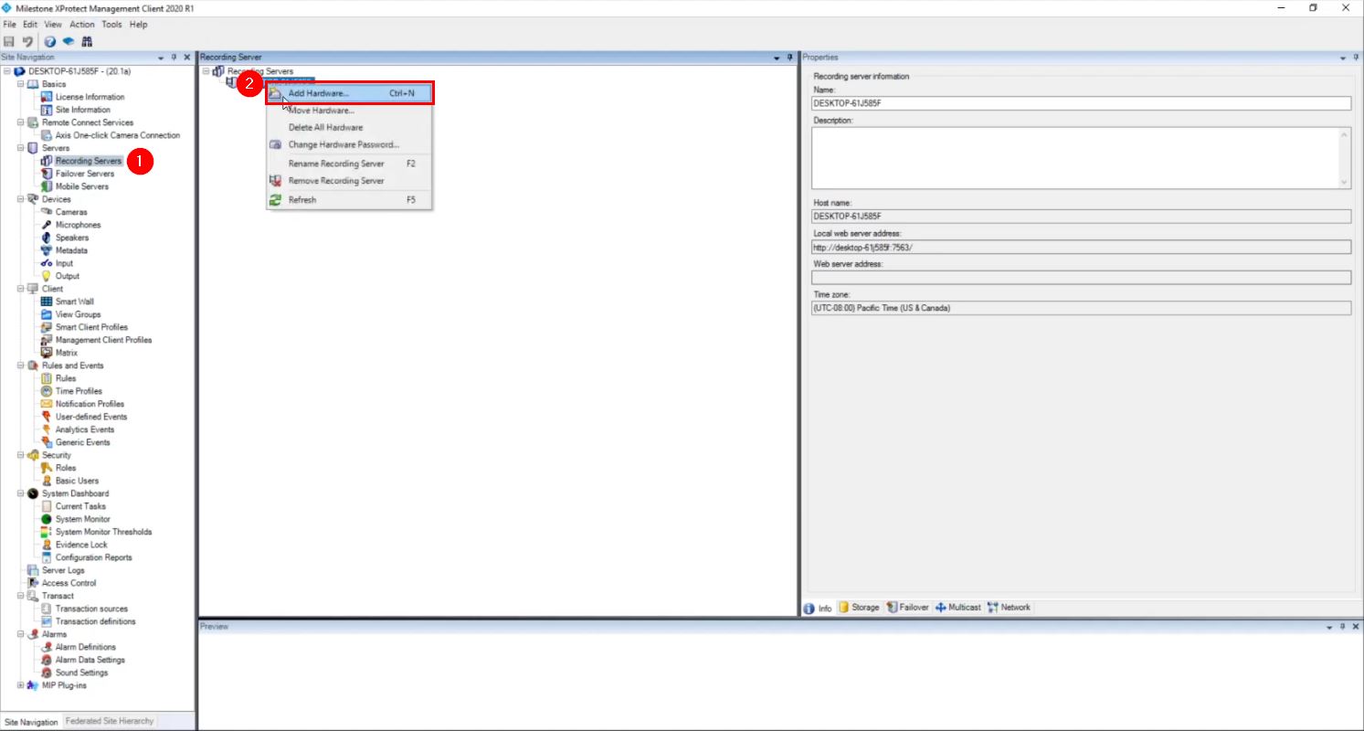 Temperature Monitoring - Milestone - Configure Milestone - 1.jpg