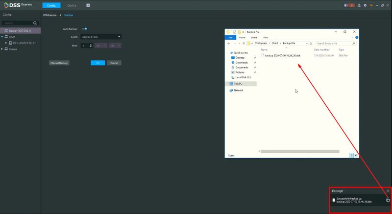 Migrate From DSS Express S To DSS Express Part 1 Backup DSS Express S -9.jpg