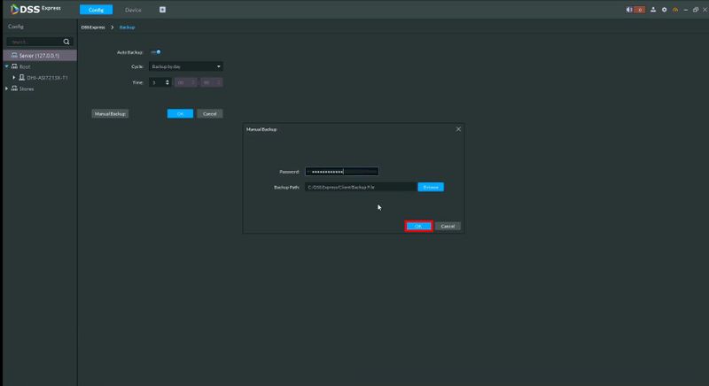 Migrate From DSS Express S To DSS Express Part 1 Backup DSS Express S -7.jpg