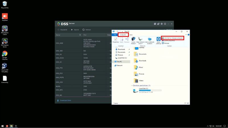 Migrate From DSS Express S To DSS Express Part 2 Uninstall -5.jpg