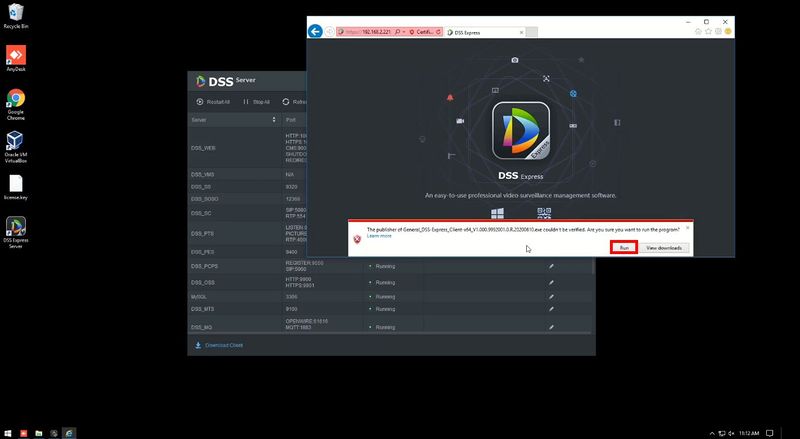 Migrate From DSS Express S To DSS Express Part 4 Install Client - 6.jpg