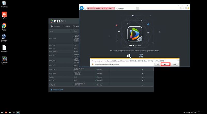 Migrate From DSS Express S To DSS Express Part 4 Install Client - 5.jpg