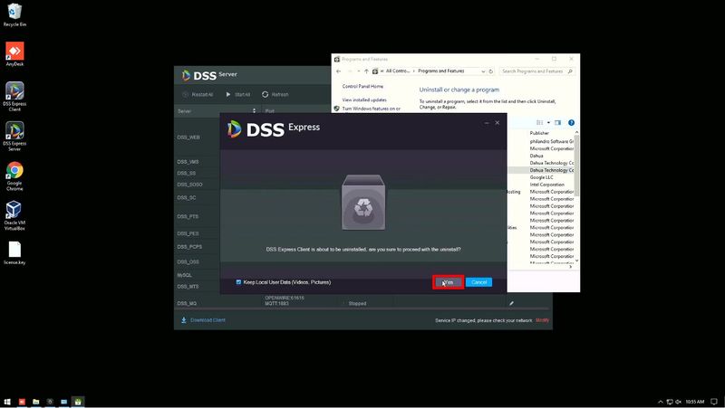 Migrate From DSS Express S To DSS Express Part 2 Uninstall -7.jpg