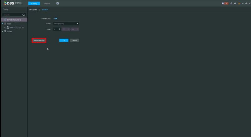 Migrate From DSS Express S To DSS Express Part 1 Backup DSS Express S -4.jpg