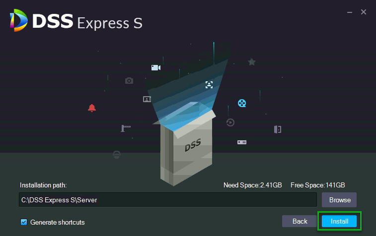 DSS Express Server Install4.1.png