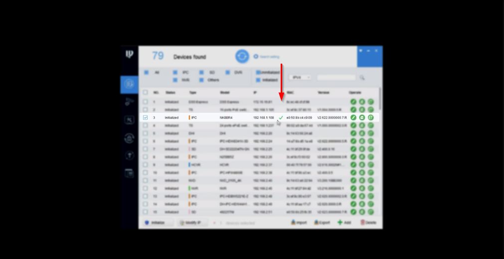 how to find ip address of dahua camera